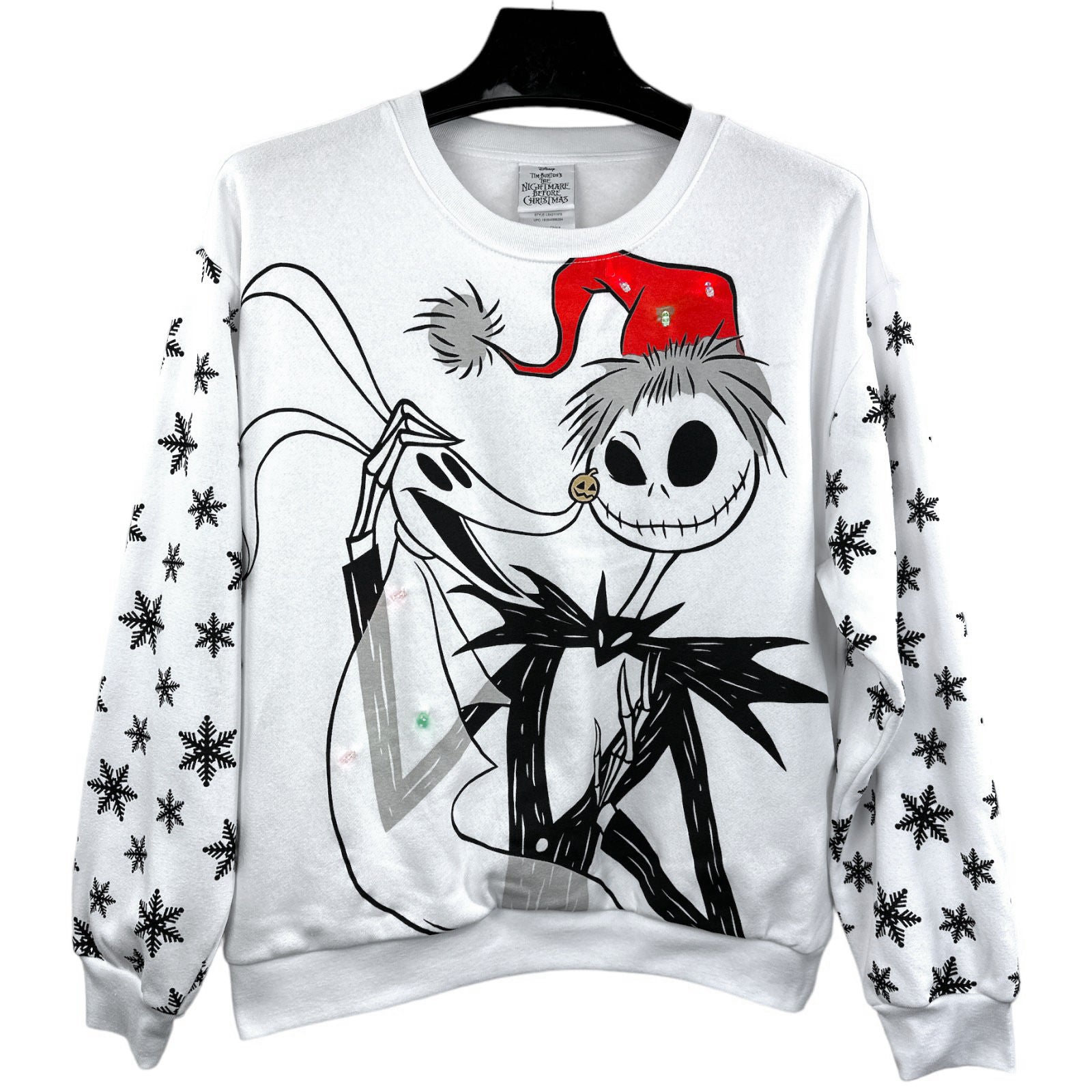 THE NIGHTMARE BEFORE CHRISTMAS Junior Fleece Holiday Light-Up Sweatshi –  PKW Group