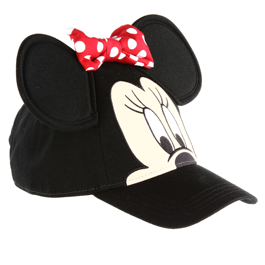 MINNIE MOUSE Youth Cap with 3D Ears & Bow (Pack of 3)
