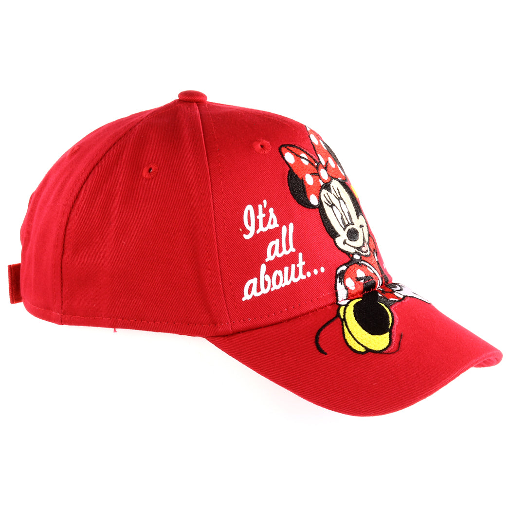 MINNIE MOUSE Youth Embroidered Cap (Pack of 3)