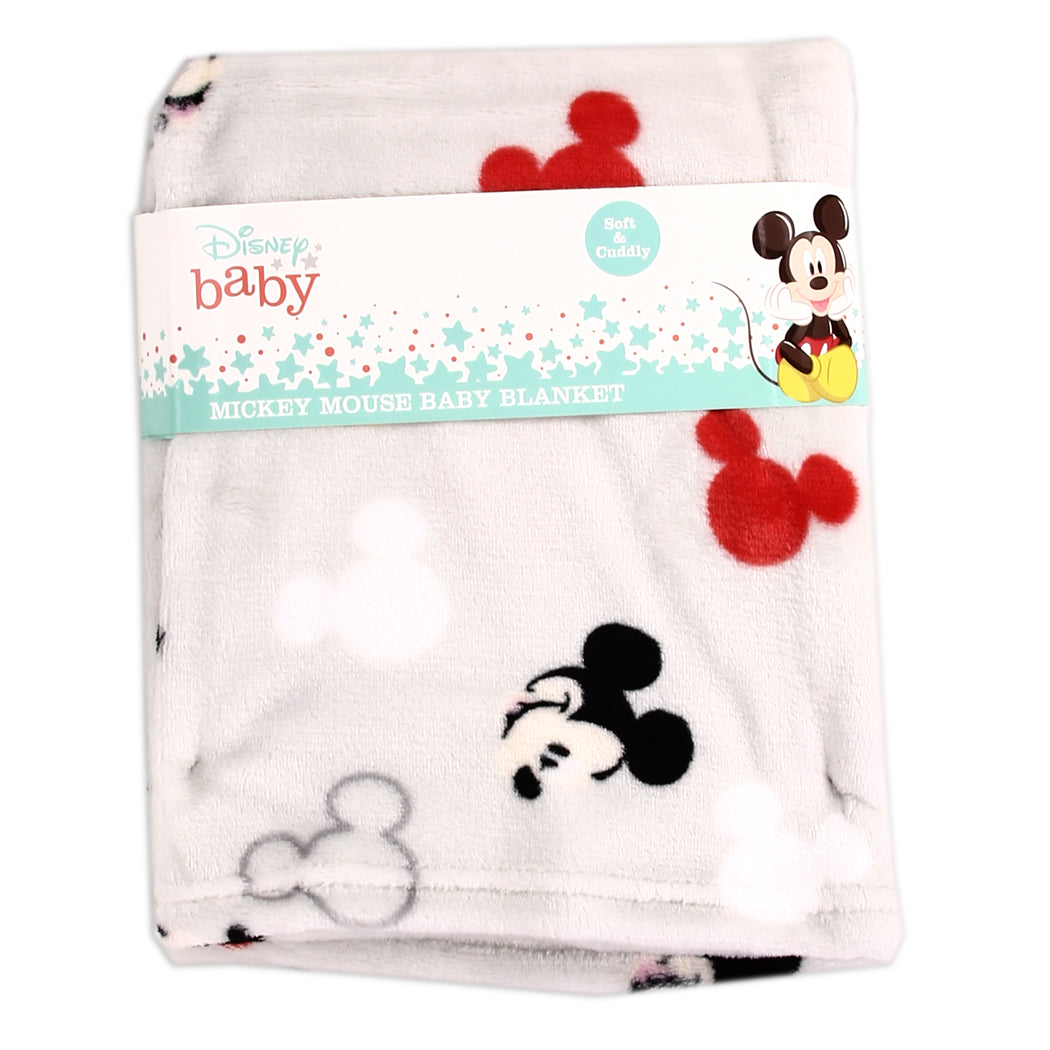 MICKEY MOUSE Fleece Baby Blanket (Pack of 4)