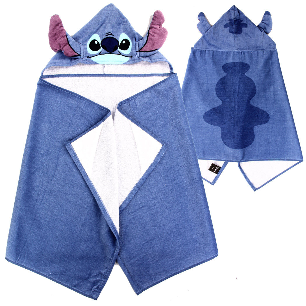 STITCH Kid's Hooded Towel (Pack of 3)