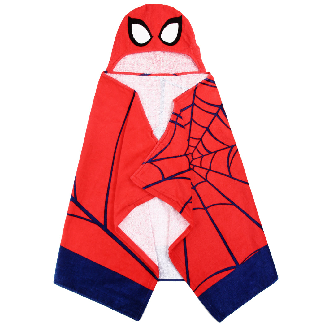 SPIDER-MAN Kid's Hooded Towel (Pack of 3)