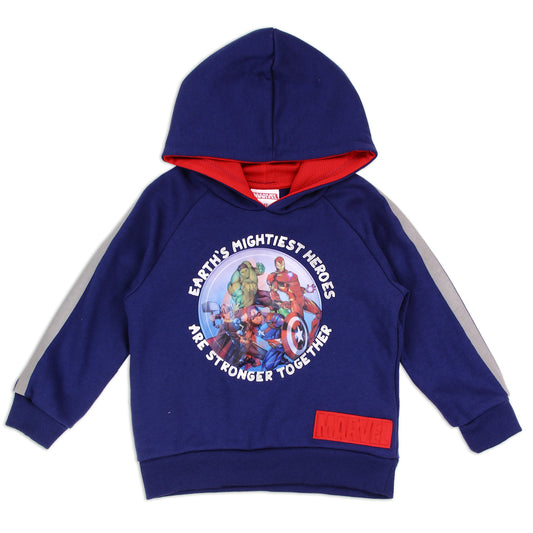 AVENGERS Boys Toddler Pullover Hooded Sweatshirt (Pack of 6)