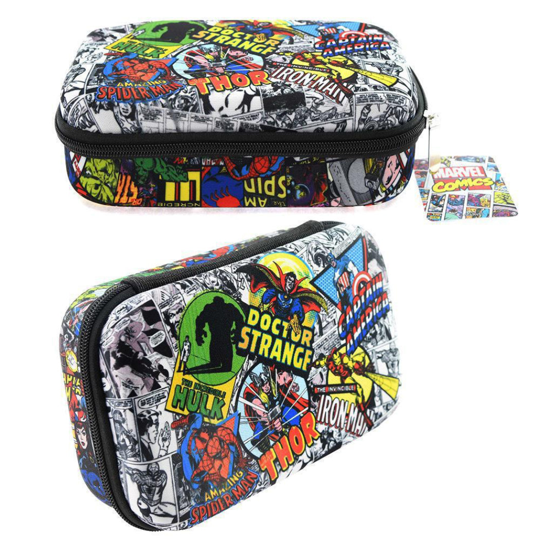 MARVEL COMICS Molded Pencil Case (Pack of 4)
