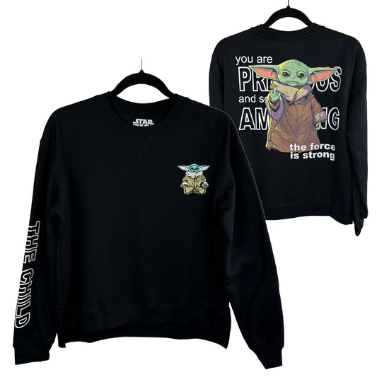 STAR WARS YODA Plus Size Fleece Crewneck Sweatshirt (Pack of 7)
