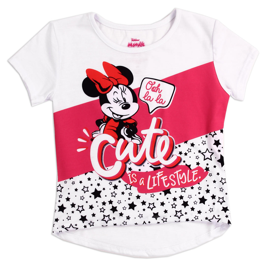 MINNIE MOUSE Girls Toddler T-Shirt (Pack of 6)