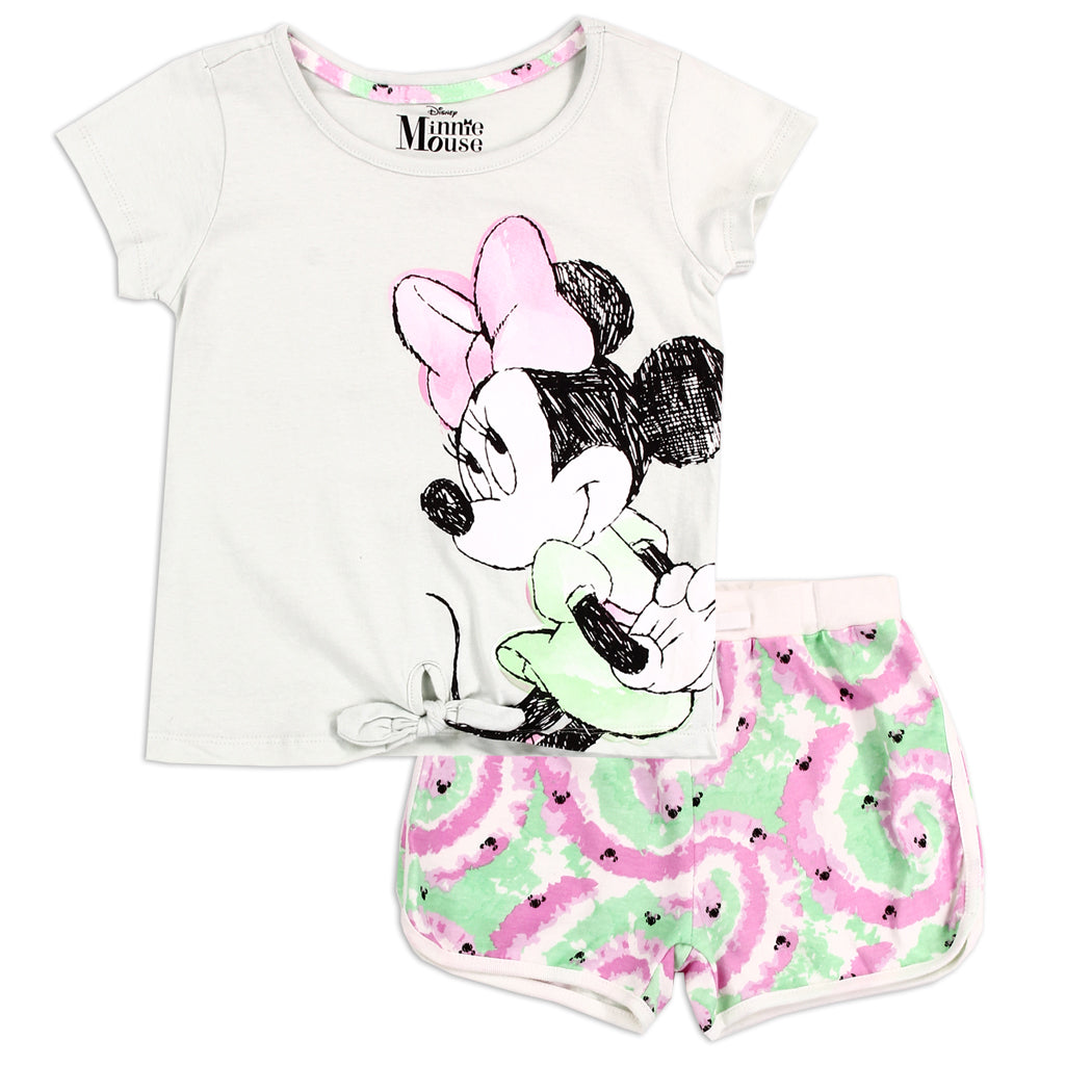 MINNIE MOUSE Girls 4-6X 2-Piece Short Set (Pack of 6)