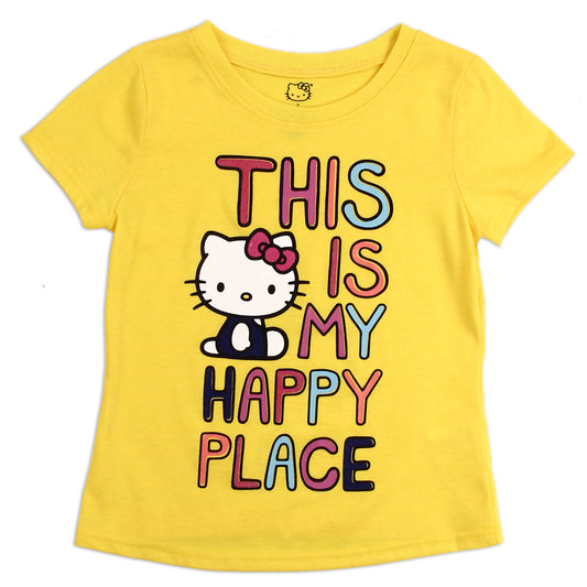 HELLO KITTY Girls 7-12 T-Shirt (Pack of 4)