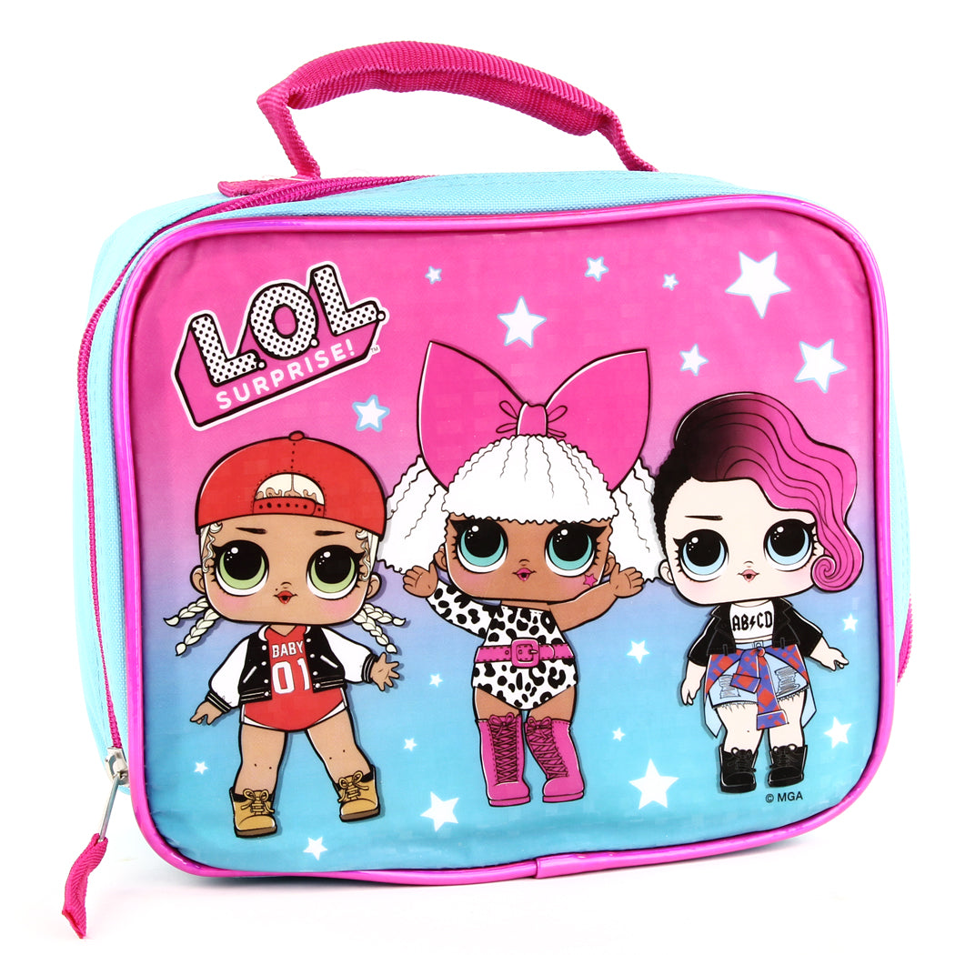 LOL SURPRISE Insulated Lunch Bag (Pack of 3)