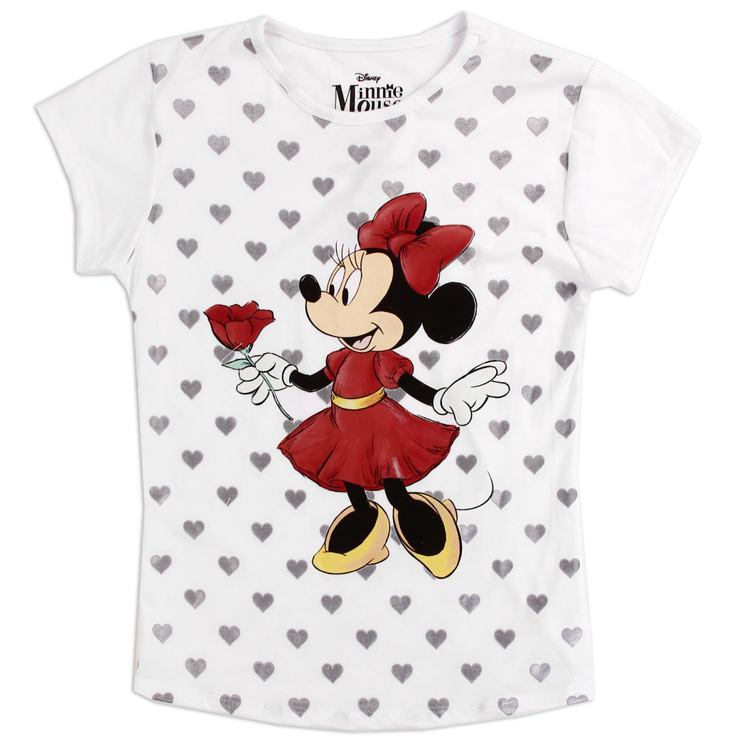 MINNIE MOUSE Girls 7-16 T-Shirt (Pack of 6)