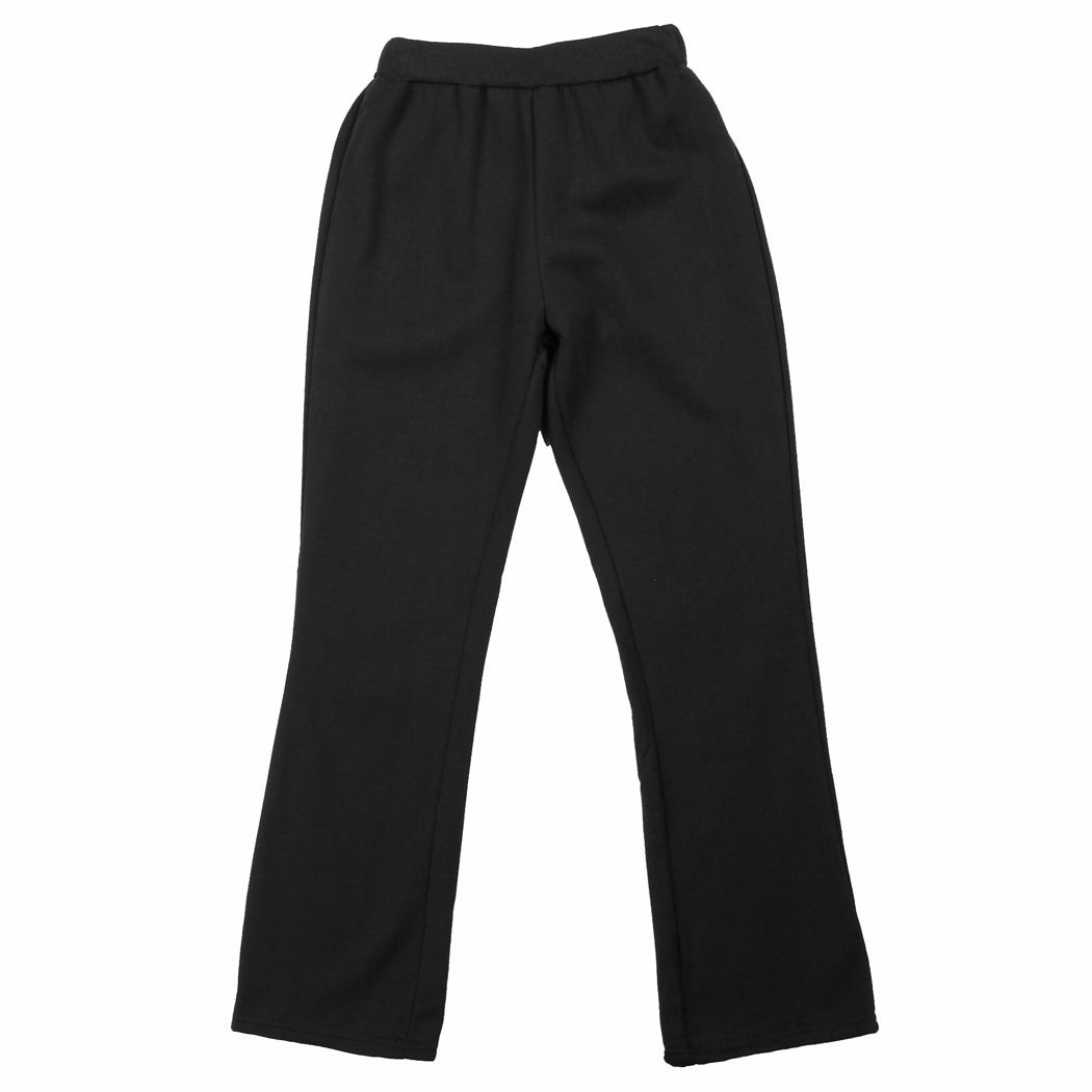 Girls 4-6X Basic Lightweight Fleece Pants (Pack of 6) - Black
