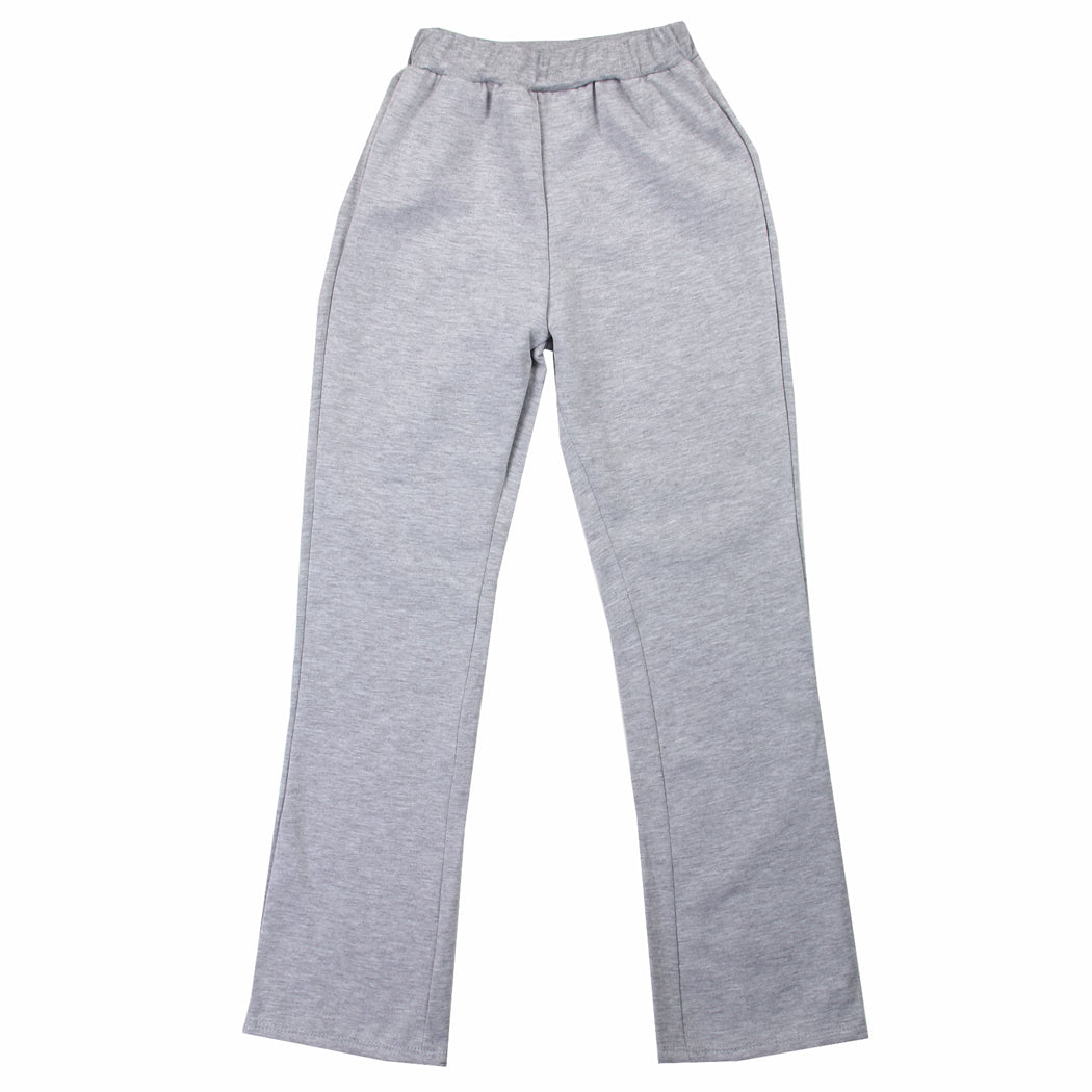 Girls 4-6X Basic Lightweight Fleece Pants (Pack of 6) - Grey