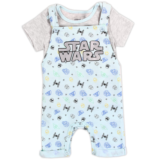 STAR WARS Boys Infant Shortall Set (Pack of 6)